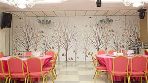 Il divisorio mobile moderno del muro divisorio per l'aula dell'ufficio della scuola banchetto la sala uso dello Studio di danza della palestra ha fatto la melamina durevole - Product Image 3