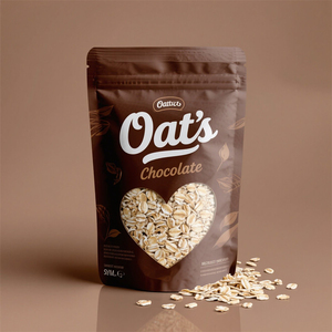 Sachets d'emballage personnalisés pour barre d'<span class=keywords><strong>avoine</strong></span> et céréales pour petit déjeuner Sachet de thé à l'<span class=keywords><strong>avoine</strong></span> debout Ziplock en grains naturels avec sucre de <span class=keywords><strong>coco</strong></span> et cacao en poudre - Product Image 5