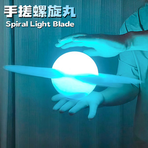 Shuriken Spirale Éolienne Lumineuse avec Son, Jouet Rotatif, Accessoire d'Arme de Cosplay Ninja Anime pour Enfants - Product Image 3