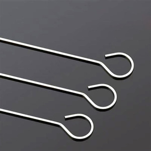 Thép không gỉ xiên Gậy Set Ring xử lý Heavy-Duty BBQ kabob xiên tái sử dụng ngoài trời kim loại thịt xiên cho cắm trại - Product Image 4