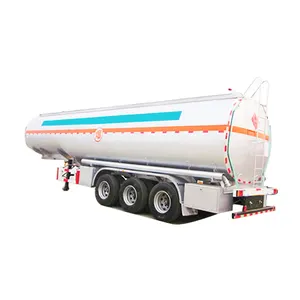 3 axle 42000 45000 liters diesel petrol gasoline oil 60 ton used silo oil semi-trailer fuel and oil tanker truck