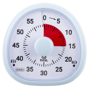 Volume magnétique réglable NOUVEAU Minuterie visuelle Minuterie four silencieuse de 60 minutes avec minuterie compte à rebours magnétique pour enfants et adultes étude - Product Image 4