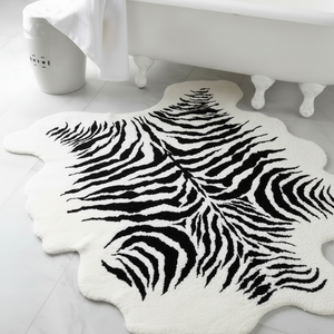 Premium Quality Designer Bath Rug Indian Handmade - Product Image 1