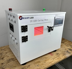 Lámpara LED UV de 4 longitudes de onda con caja de curado, <span class=keywords><strong>purga</strong></span> de nitrógeno sin oxígeno, calentamiento de 810nm para sellado de módulos de batería - Product Image 1