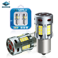 Sistema de Iluminación Automotriz, Bombilla de 1200LM, T20 3020, Luz LED de Señal de Giro, S25 Canbus, Lámpara de Freno T25