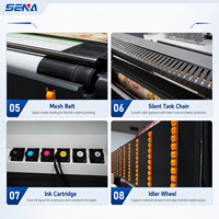 Impresora UV de rollo a rollo 1800, máquina de impresión de gran formato para materiales flexibles, impresora UV de rollo para vinilo, PVC, pegatinas y película PET