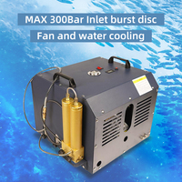 Compresseur d'air portable TUXING personnalisable 4500psi 300bar 30mpa 220v 110v à double cylindre pour sports de plein air, plongée sous-marine et chasse
