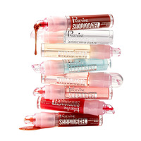 Radiant Glow Chemical Gel Soft-matte Silky-smooth Lip Gloss Melembapkan Kulit Bibir, Tahan Lama, Mudah Diaplikasikan, Ukuran Reguler