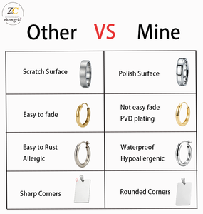 <span class=keywords><strong>Orecchini</strong></span> a Perno Personalizzati in <span class=keywords><strong>Acciaio</strong></span> Inox, Design Geometrico Ellittico Traforato a Goccia d'Acqua in Oro 18k, Gioielli Raffinati per Ragazze - Product Image 5