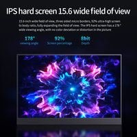 15.6 pouces 1080P FHD Full HD moniteurs portables extension d'écran pour ordinateur portable moniteur Portable Mobile