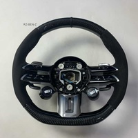 Volant sport en cuir blanc pour Mercedes Benz W204/W205/W206/W211/W212/W176/W213/C117/W124/W177/W221/W222/S63 AMG