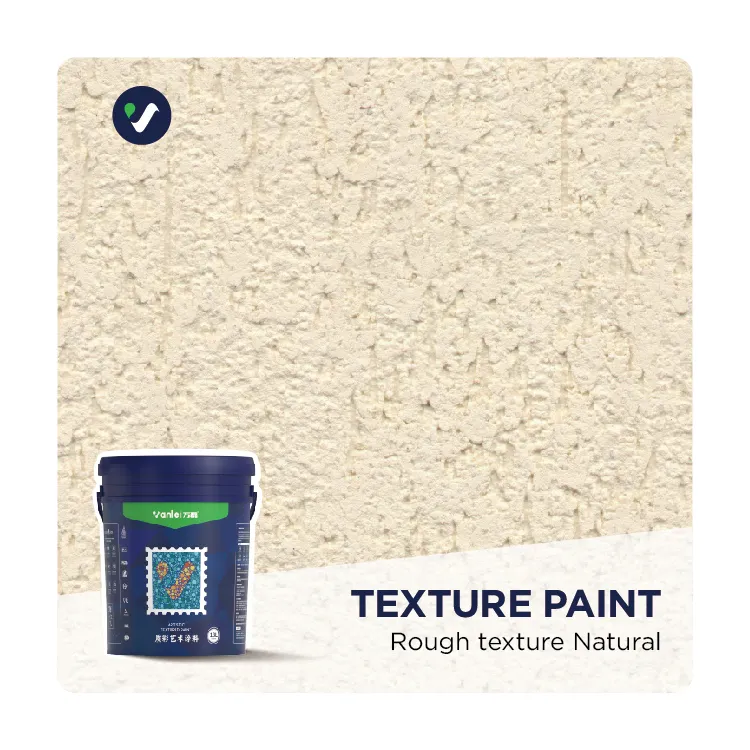 Wanlei Glamour texture water paint scraping sand fire resistant interior Wall Coating graffiato paint