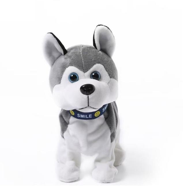 Interactive Robot Cat Plush Toy - Electronic Meow Kitten Pet Toy for Kids