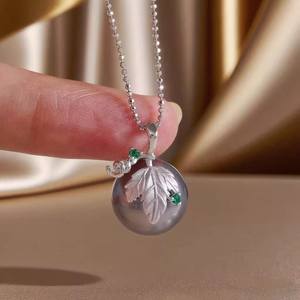 31417 Accesorios de Perlas DIY, Colgante de Plata S925, Base Vacía para Barra de 11-13mm, Artículo Dorado/Plateado para Mujer, Corte Princesa, Diseño Animal - Product Image 1