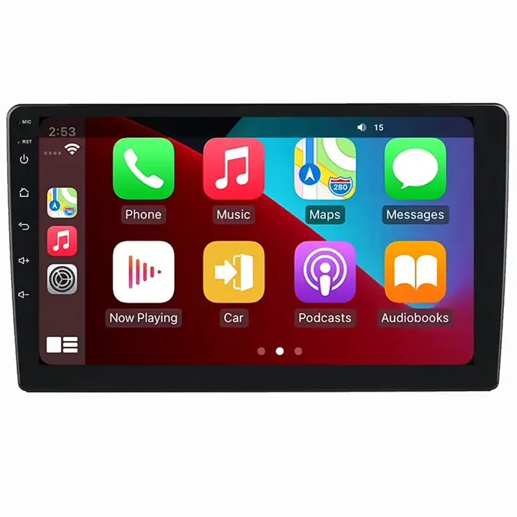 AC8227L Android 12 Version BT4.1 2 32g Carplay & Android Auto 12 V IPS Touchscreen Autoradio mit Rückfahr kamera