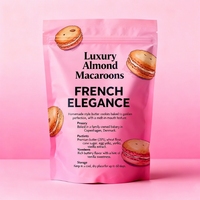 Emballage en plastique PET Doypack personnalisé pour biscuits, fruits et légumes déshydratés, collations, biscuits à l'avoine, résistant à l'humidité