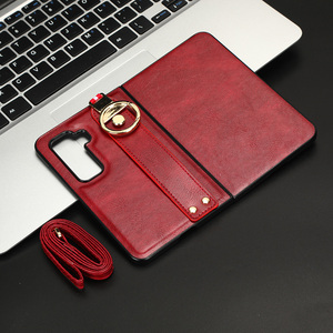 เคสป้องกันหนัง PU อเนกประสงค์พร้อมสา<span class=keywords><strong>ย</strong></span>รัดข้อมือสำหรับเคสโทรศัพท์มือถือฝาหลัง Duo2พื้นผิวไมโครซอ<span class=keywords><strong>ฟ</strong></span>ต์ - Product Image 3