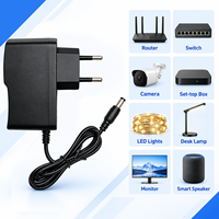 Adaptateur secteur AC/DC 9V 2A 18W conforme RoHS, chargeur mural personnalisé pour bandes LED et lampes de table (vente en gros)