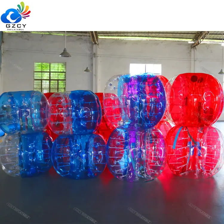 Fábrica durável futbol burbuja bola bolha humana adultos corpo bumper ball bola inflável zorb baratos