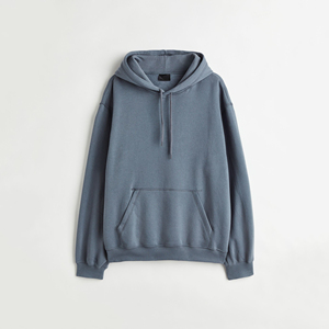 Sudaderas con Capucha para Hombre, Invierno, Color Sólido, 100% Algodón, Forro Polar Grueso, Transpirable, Logotipo Personalizado, Tallas Grandes, Venta Caliente - Product Image 6