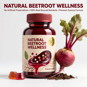 Gummies de betterave rouge : Complément alimentaire énergisant avec vitamine B12 pour le soutien de la santé digestive des adultes - Product Image 2