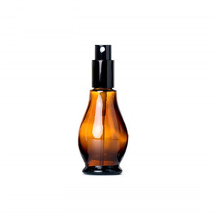 Flacon compte-gouttes en verre ambré en forme de <span class=keywords><strong>calebasse</strong></span> unique pour huiles essentielles, modèle Factory Empty Factory - Product Image 2