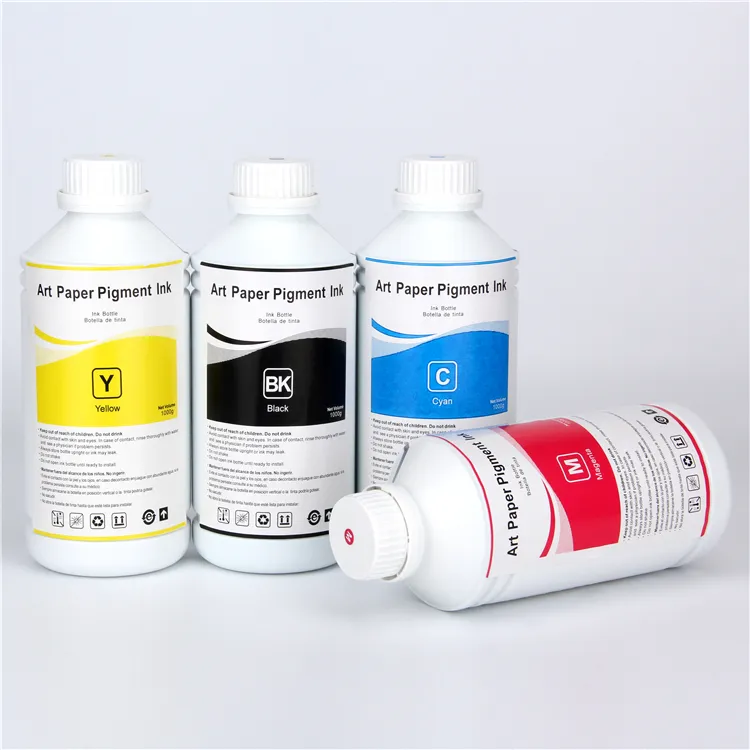 Glossy paper printing art paper pigment ink for epson l800 printer