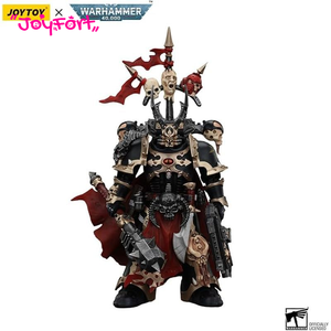 Figura de Acción JOYTOY Warhammer 40K Chaos Space Marines Black Legion Chosen Champion con Bolter y <span class=keywords><strong>Power</strong></span> Maul Escala 1/18 - Product Image 2