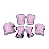 Ensemble de protection sportive pour enfants pour le roller, le patinage sur glace et le skateboard, comprenant des genouillères, des coudières et des protège-mains en PE
