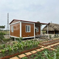 Maison conteneur moderne préfabriquée et démontable, utilisable comme abri hospitalier, dortoir portable, garage, entrepôt, salle d'énergie, appartement ou bureau