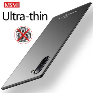 适用于三星Note 10 9 8 Note8 Note9 Note10 Plus后盖MSVII电脑超薄哑光防指纹硬手机壳防震