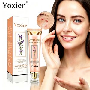 Crema Riparatrice per Cicatrici alla Lavanda Yoxier, Leviga la Pelle Ruvida, Promuove il Rinnovamento Naturale della Pelle e la Guarigione, Riduce il Tempo di Formazione delle Scabre - Product Image 2