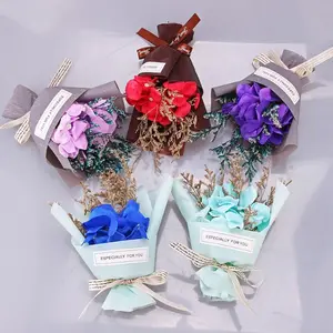 Mini immortal rose bouquet of dried flowers full of stars teacher's Day Valentine's Day gifts
