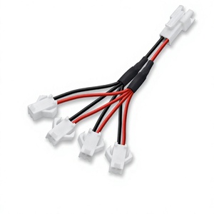 SM JST 2针公母延长线254mm LED灯带连接器线束 - Product Image 1