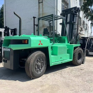 Offre spéciale Transpalette automatique en parfait état de fonctionnement de 16 tonnes Chariot élévateur diesel d'origine Mitsubishi FD160 du Japon - Product Image 1