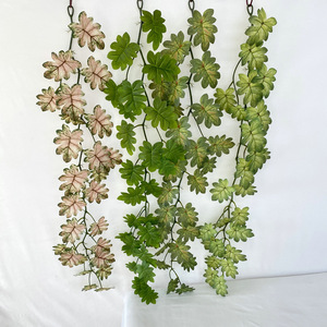 Guirlande de feuilles de bambou artificielles Queyiyi Flowers, 1,2 m, verdure suspendue pour la décoration de la maison et des mariages - Product Image 3