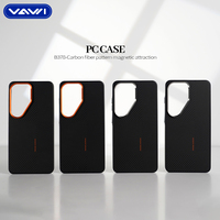 Étui de téléphone magnétique VAWI B378 de haute qualité en PC, compatible avec Mondrian, pour Samsung S26 Ultra Plus et iPhone, coque de téléphone antichoc
