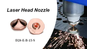 ZP D28 M11 series nozel Laser, untuk Precitec power Raytools CNC Fiber Laser kepala nozel pemotong Laser