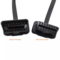 Faisceau de câblage OBD2 mâle-femelle de l'interface diagnostique automobile Offre Spéciale 16Pin
