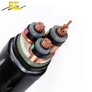 Câble d'alimentation souterrain 3 conducteurs 185mm2 240mm2 26-35KV XLPE Cuivre/Aluminium PVC/PE - Product Image 5
