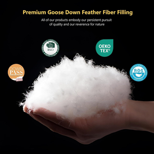 Plumas de Ganso Premium Certificadas RDS, Relleno Estándar Europeo de 850 FP para Chaquetas, Edredones y Rellenos de Almohadas - Product Image 2