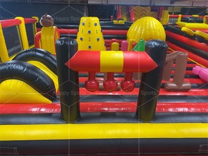 Lớn Inflatable công viên chủ đề ngoài trời các chướng ngại vật trò chơi Inflatable lâu đài bouncy Inflatable vui vẻ thành phố sân chơi để bán - Product Image 6