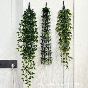 Vignes d'eucalyptus artificielles imitation Sentai 30cm-100cm, plante suspendue pour décoration murale, verdure en plastique - Product Image 2