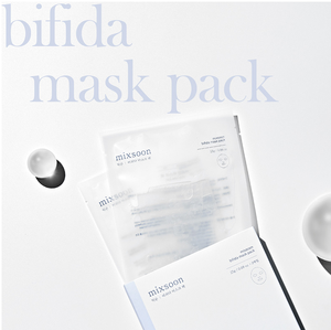 มิกซ์ซูน บิฟิดา มาส์กแพ็ค 25 กรัม 5 ชิ้น มาส์กซ่อมแซมผิวจากเกาหลี ช่วยเติมความชุ่มชื้น ปลอบประโลมผิว ฟื้นฟูเกราะป้องกันผิว สำหรับผิวแพ้ง่าย - Product Image 1