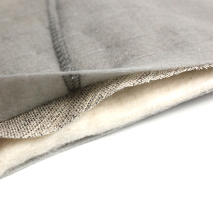 Personalizado hecho a mano cómodo tres capas suave gris algodón hombres trajes <span class=keywords><strong>hombrera</strong></span> - Product Image 5