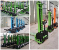 Chariot élévateur multifonctionnel, capacité 1000/1500 kg, transpalette portatif, transpalette électrique, auto-chargeur, auto-élévateur, longueur de la fourche