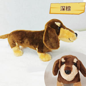 Mascota <span class=keywords><strong>salchicha</strong></span> perro Dachshund peluche Animal <span class=keywords><strong>cachorro</strong></span> simulación perro peluche juguete - Product Image 5