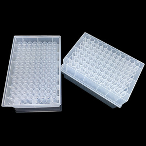 จานไมโครเพลทแบบมีรูปแบบ U-Bottom ขนาด 1.2 มล. 96 ช่อง ยี่ห้อ Yongyue สำหรับใช้ในห้องปฏิบัติการ สามารถฆ่าเชื้อได้ - Product Image 2