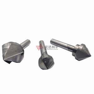 Broca avellanadora de 90 grados con 3 filos de HSS y cobalto M35 para avellanado, desbarbado y contravazado D6.3 - Product Image 5