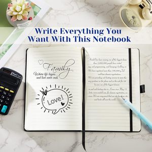 Cuaderno de notas impreso personalizado con forro de oficina de negocios de alta calidad, cuaderno de diario de tapa dura A5 personalizado de cuero PU con logotipo - Product Image 4